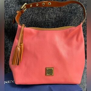 Dooney & Bourke Paige Shoulder Bag in Bubblegum Pink